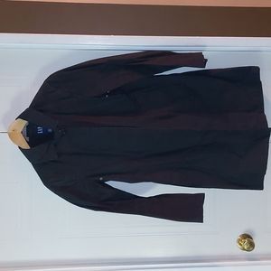 Gap black trench coat